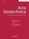 Acta Geotechnica杂志封面